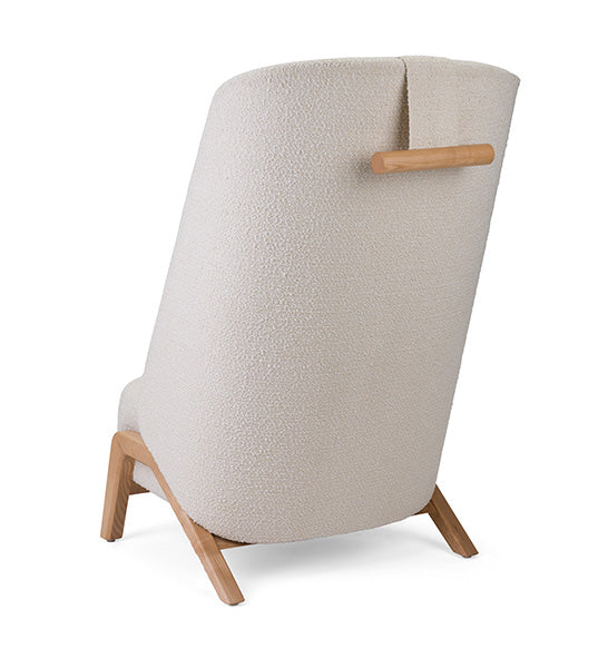 Contemporary Liv lounge chair with clean lines | theMADgroup