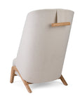 Contemporary Liv lounge chair with clean lines | theMADgroup