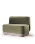 Rubik M modular couch with barcelona lead top and barcelona mousse base – theMADgroup