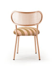 Louise Chair with salmon metal frame and Belmondo 005 seat – theMADgroup