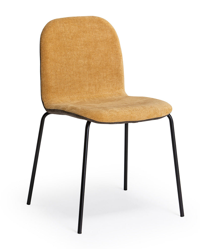 Tubo 6161 Chair | Iron Frame with Beech Shell | theMADgroup