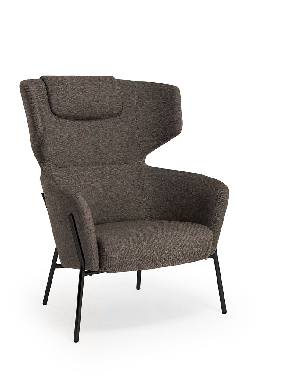 Hall 6187 Chair | Upholstered Iron Tube Frame | theMADgroup