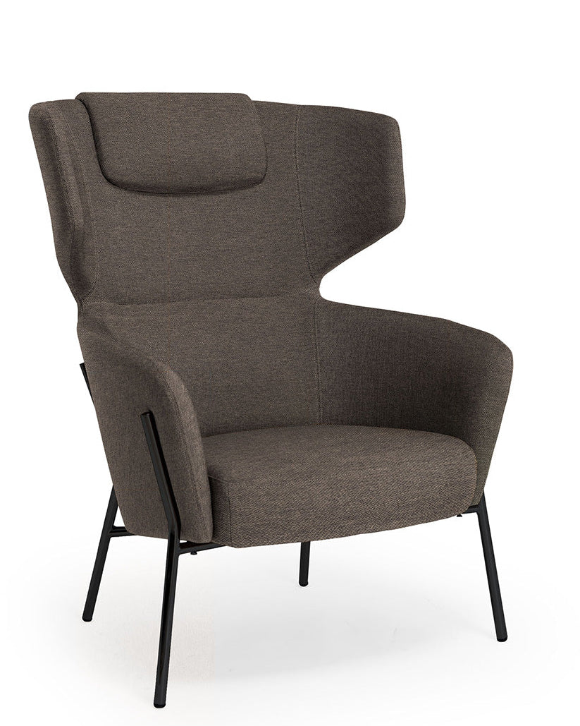 Hall 6187 Chair | Upholstered Iron Tube Frame | theMADgroup