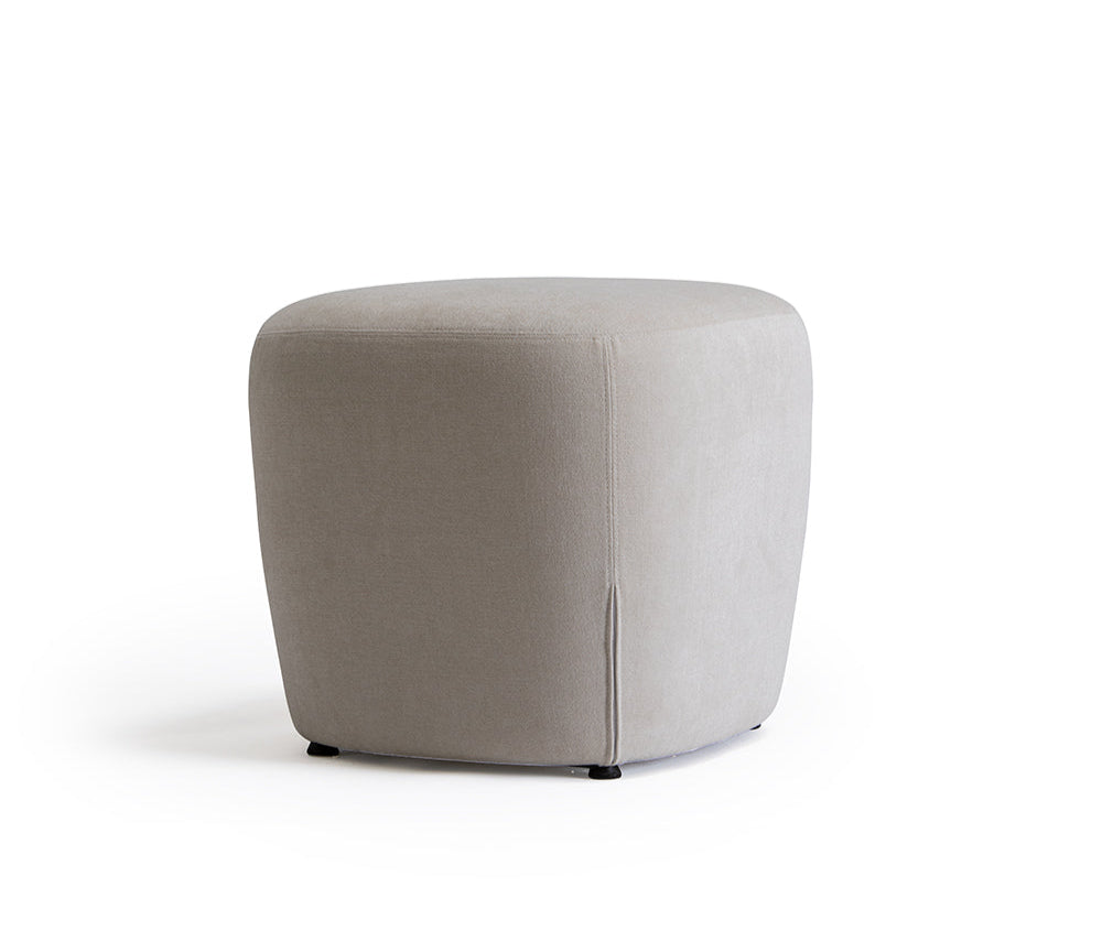 Pouf 6190 | Upholstered Pouf with Pine Frame | theMADgroup