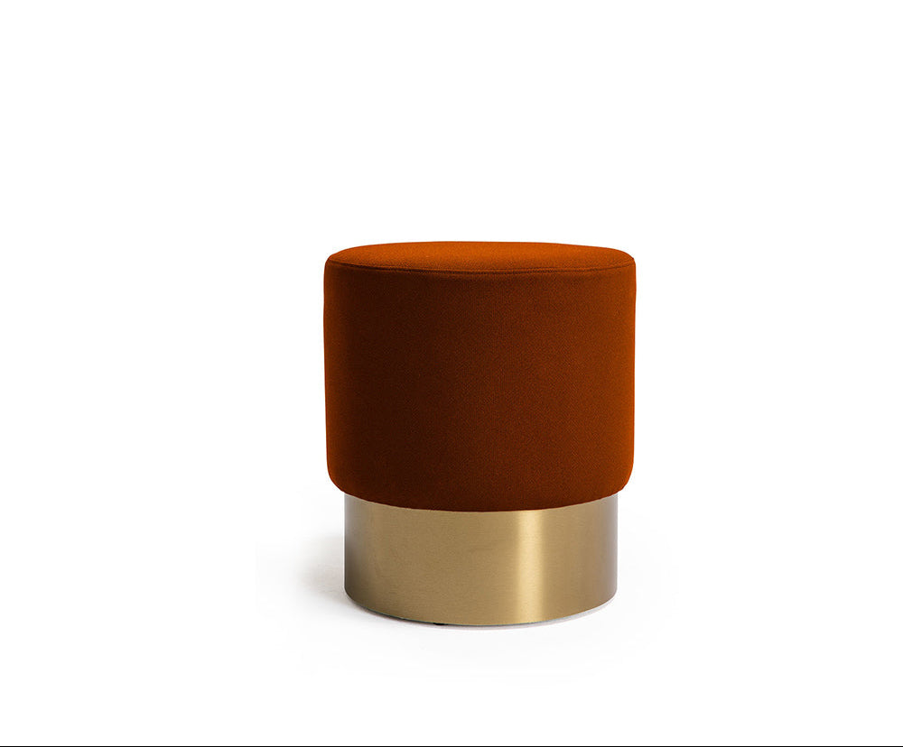 Pouf 6192 | Upholstered Pine Wood Pouf Seat | theMADgroup