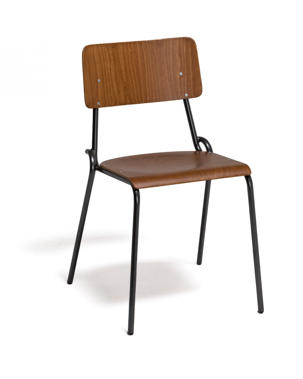 Scots 6231 Chair | Raw Iron Frame & Beech Seat | theMADgroup