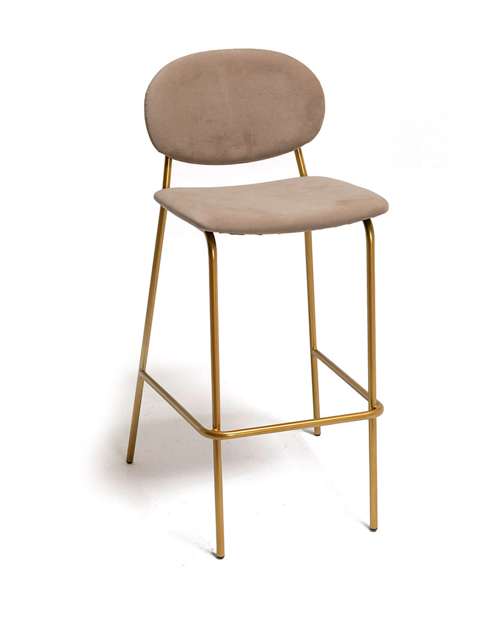 Tubo 6280 Chair | Gold Frame, Fully Upholstered | theMADgroup