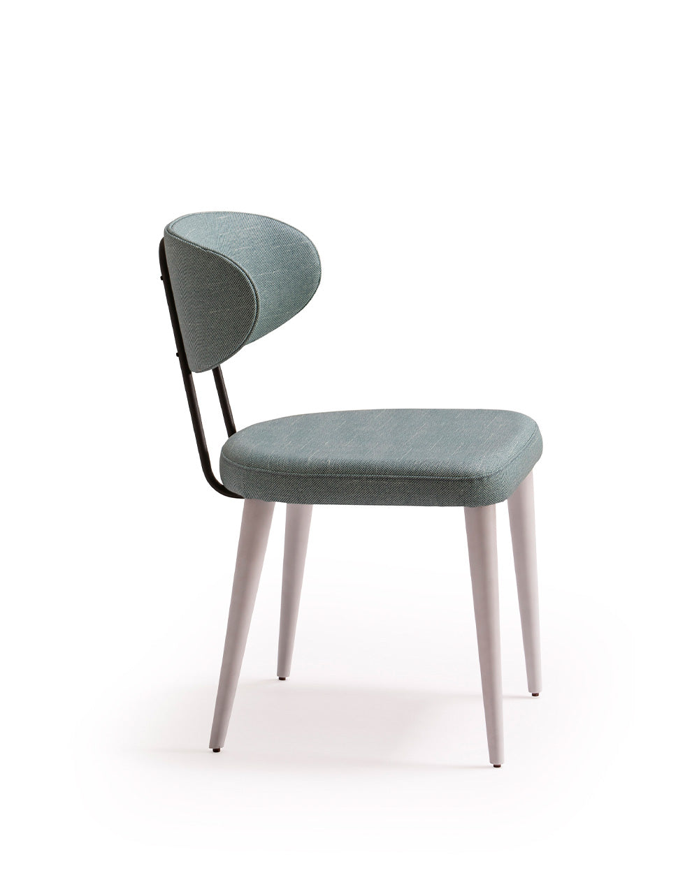Limba 6343 Chair | Upholstered with Wood & Metal | theMADgroup