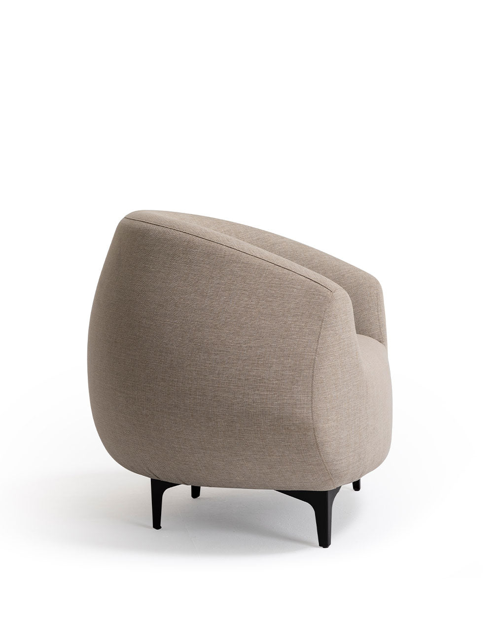 Blend 6350 Lounge Chair | Upholstered with Iron Legs | theMADgroup
