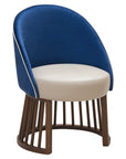 Binio Dining Chair  with cushioned seat and modern wooden frame | theMADgroup