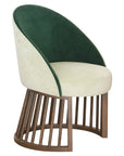 Binio Dining Chair  with cushioned seat and modern wooden frame | theMADgroup