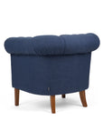 Chesterfield lounge chair with tufted detailing and timeless design | theMADgroup