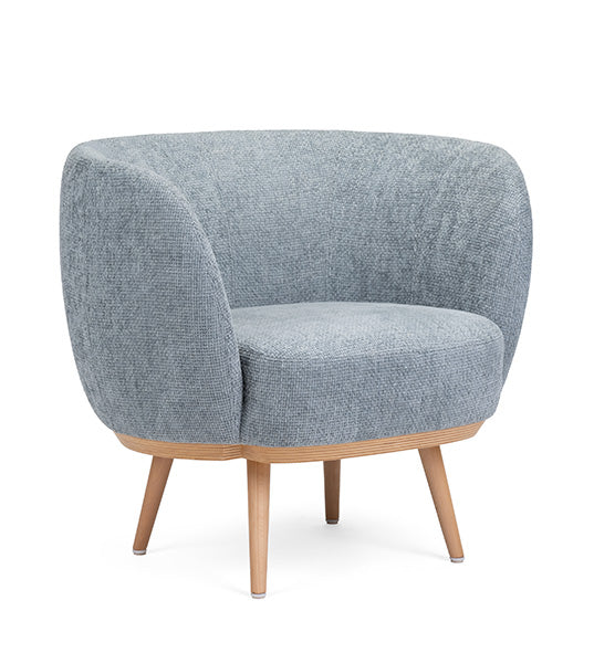 Modern Cosmo lounge chair with sleek, cozy design | theMADgroup