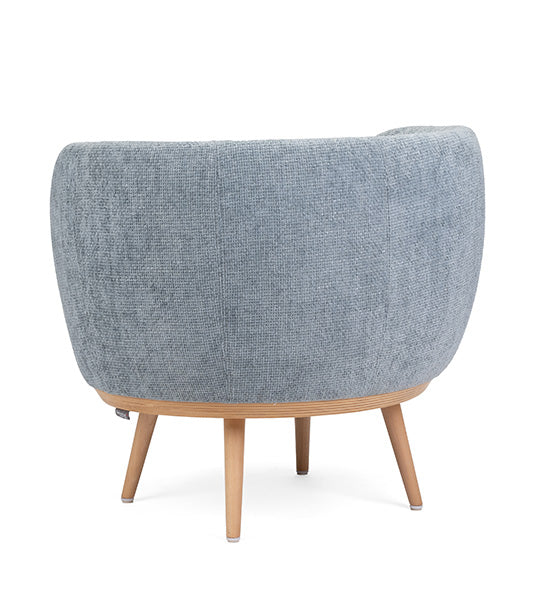 Modern Cosmo lounge chair with sleek, cozy design | theMADgroup