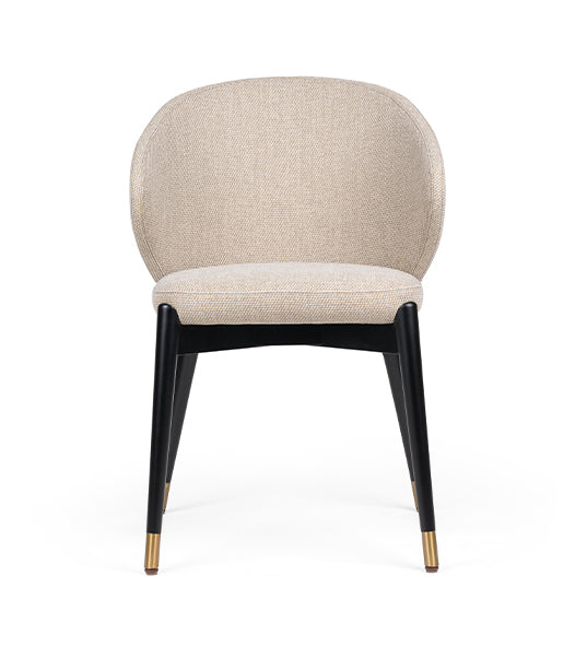 Elicia CB Round LT lounge chair with soft curves and low design | theMADgroup