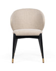Elicia CB Round LT lounge chair with soft curves and low design | theMADgroup