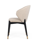 Elicia CB Round LT lounge chair with soft curves and low design | theMADgroup