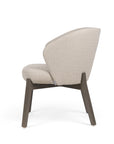 Elicia Mass lounge chair with deep seat and modern curved form | theMADgroup