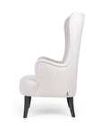 Flower Lounge High chair with high backrest and elegant silhouette | theMADgroup