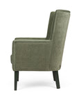 Gaudi BX contemporary lounge chair with bold lines and relaxed posture | theMADgroup
