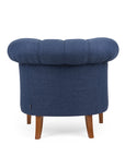 Chesterfield lounge chair with tufted detailing and timeless design | theMADgroup