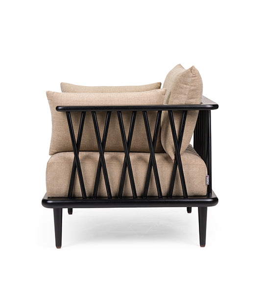 Nature Lounge chair with clean, modern silhouette | theMADgroup