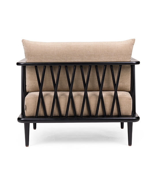 Nature Lounge chair with clean, modern silhouette | theMADgroup