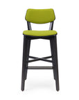 Myranda Bar stool with refined balance and open form | theMADgroup