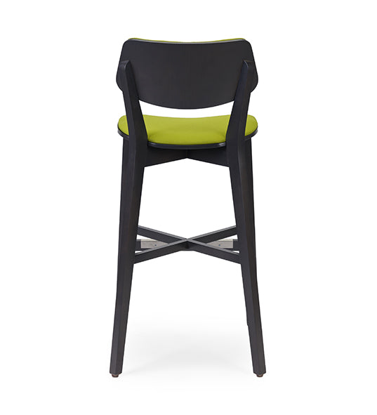 Myranda Bar stool with refined balance and open form | theMADgroup
