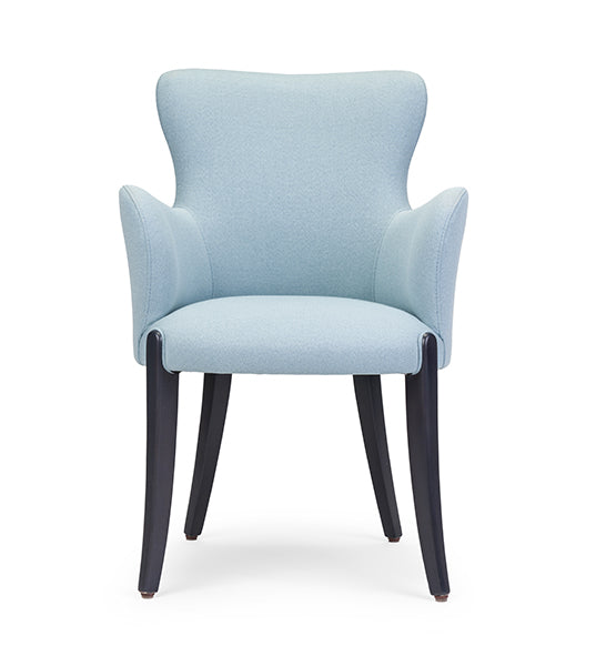 Flower 01 CB armchair with elegant curves and grounded presence | theMADgroup