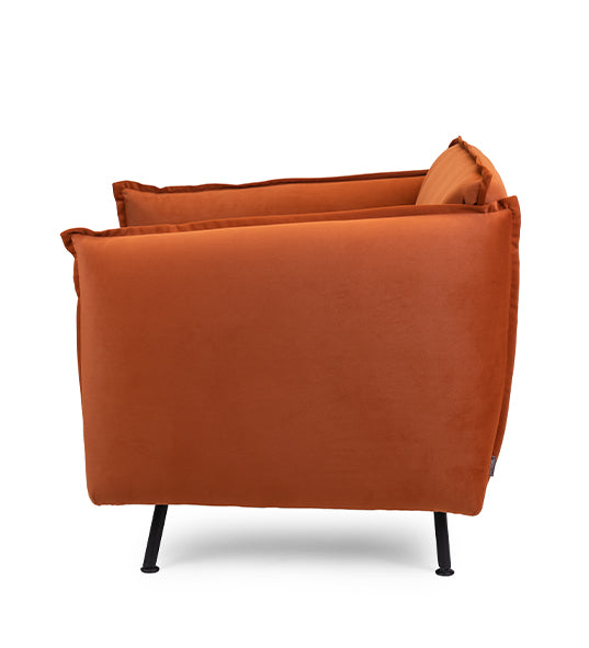 Fluffy Lounge chair with plush form and inviting silhouette | theMADgroup