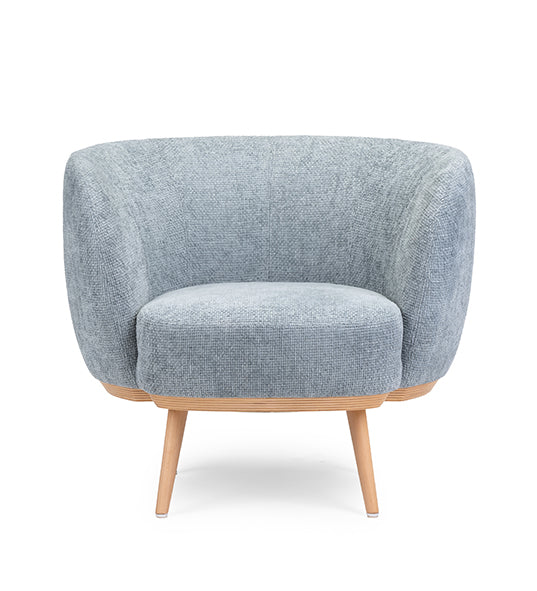 Modern Cosmo lounge chair with sleek, cozy design | theMADgroup