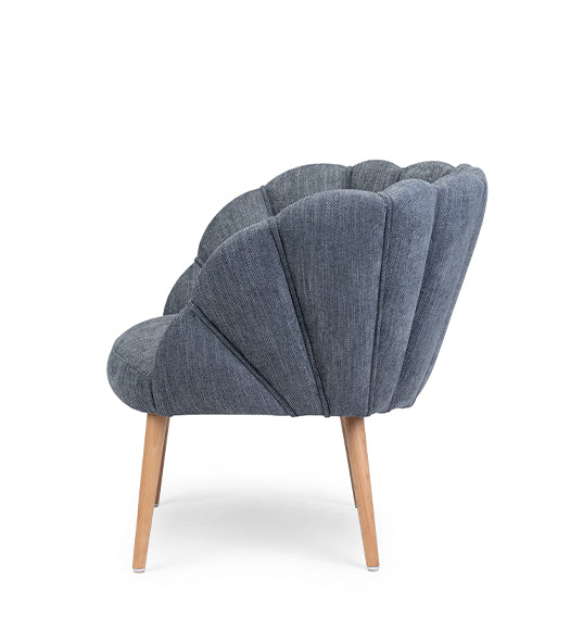 Shell Mass lounge chair with bold sculpted form and modern appeal | theMADgroup