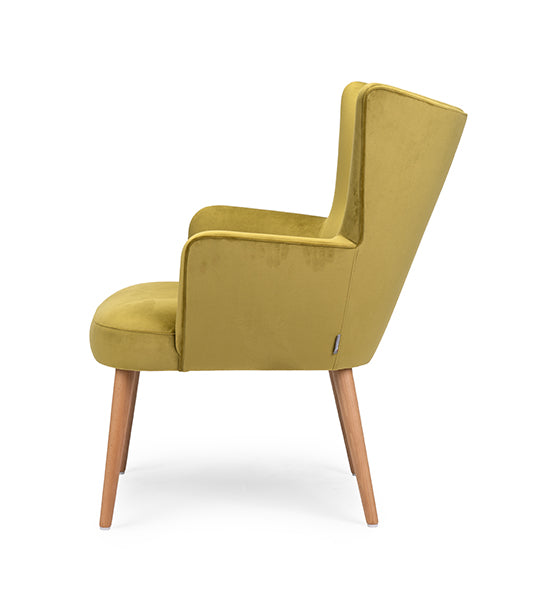 Odalis lounge chair with sculptural design and premium comfort | theMADgroup