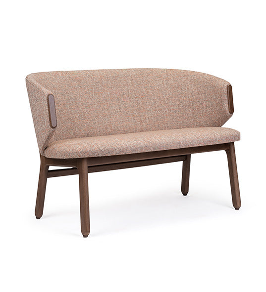 Arco Double chair with wide modern design for shared seating spaces | theMADgroup