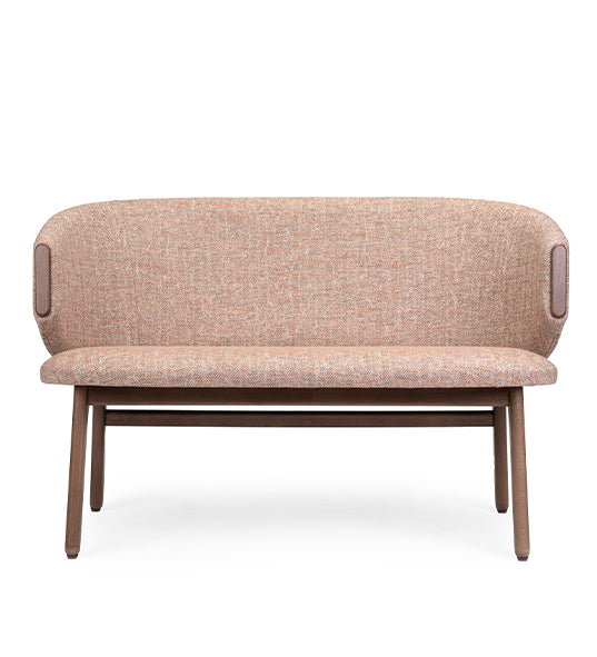 Arco Double chair with wide modern design for shared seating spaces | theMADgroup