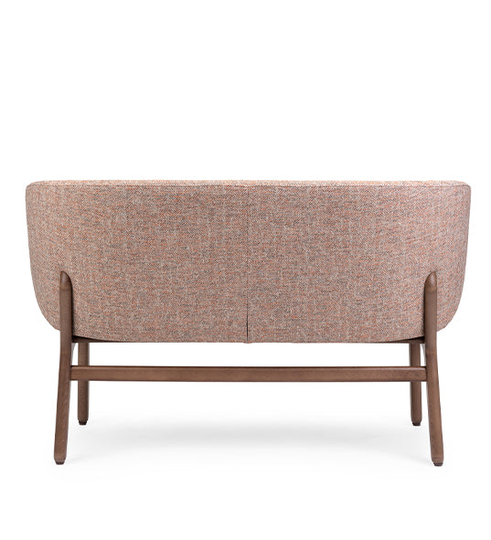 Arco Double chair with wide modern design for shared seating spaces | theMADgroup