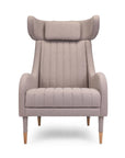 Tula lounge chair with modern curves and relaxed design | theMADgroup