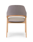 Tagada armchair with curved backrest and cozy modern shape | theMADgroup