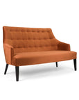 Dakota 02 Double lounge chair with wide profile and soft geometry | theMADgroup