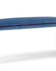 Buy Venus Bench Blue | Curved Modern Accent Seating | theMADgroup