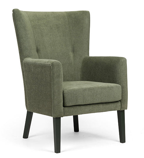 Gaudi BX contemporary lounge chair with bold lines and relaxed posture | theMADgroup