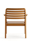 Low-slung Palmar Lounge outdoor chair with airy, modern frame | theMADgroup