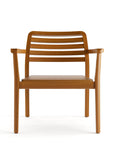 Low-slung Palmar Lounge outdoor chair with airy, modern frame | theMADgroup