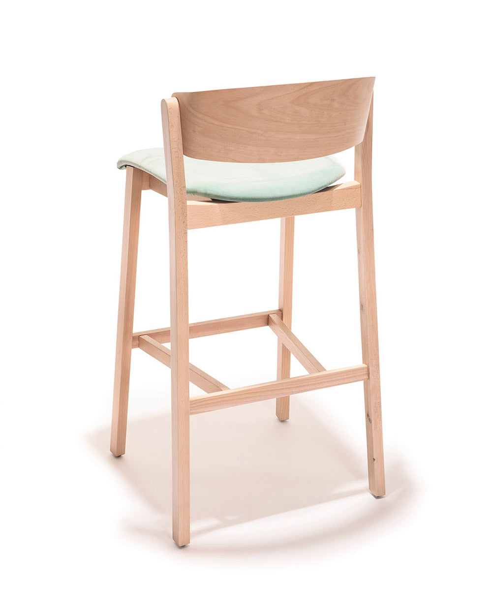 Koto 5906 Stool | Beech Frame Plywood Seat & Back | theMADgroup