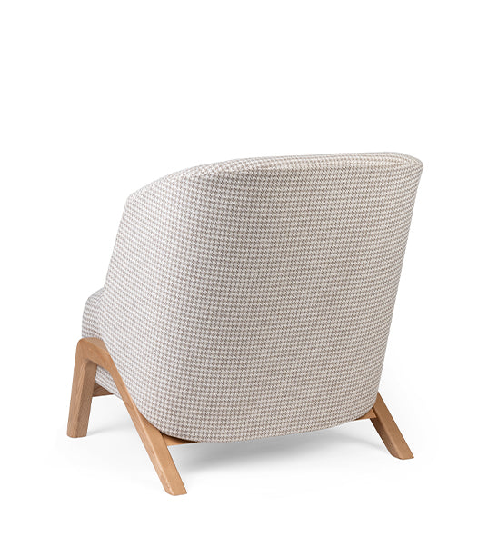 Modern Liv Low lounge chair with sleek low-profile design | theMADgroup