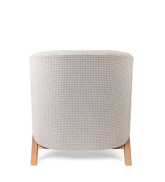 Modern Liv Low lounge chair with sleek low-profile design | theMADgroup