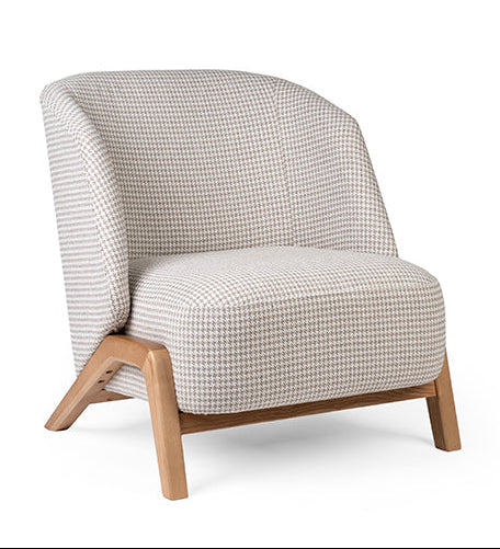 Modern Liv Low lounge chair with sleek low-profile design | theMADgroup