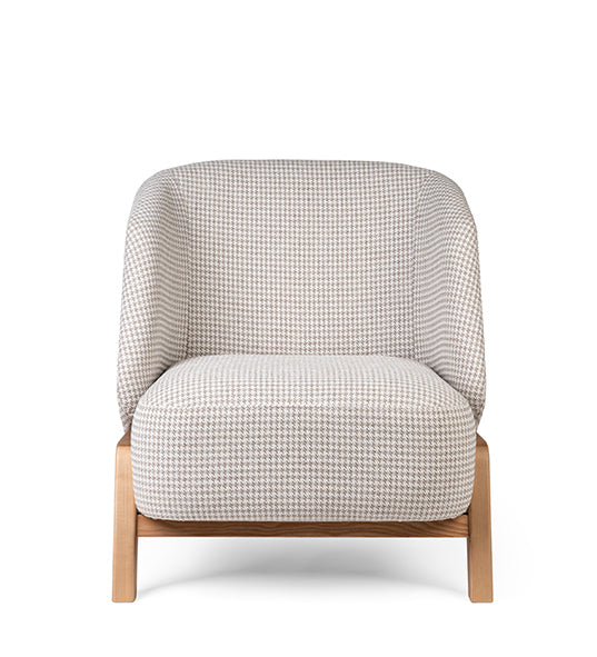 Modern Liv Low lounge chair with sleek low-profile design | theMADgroup