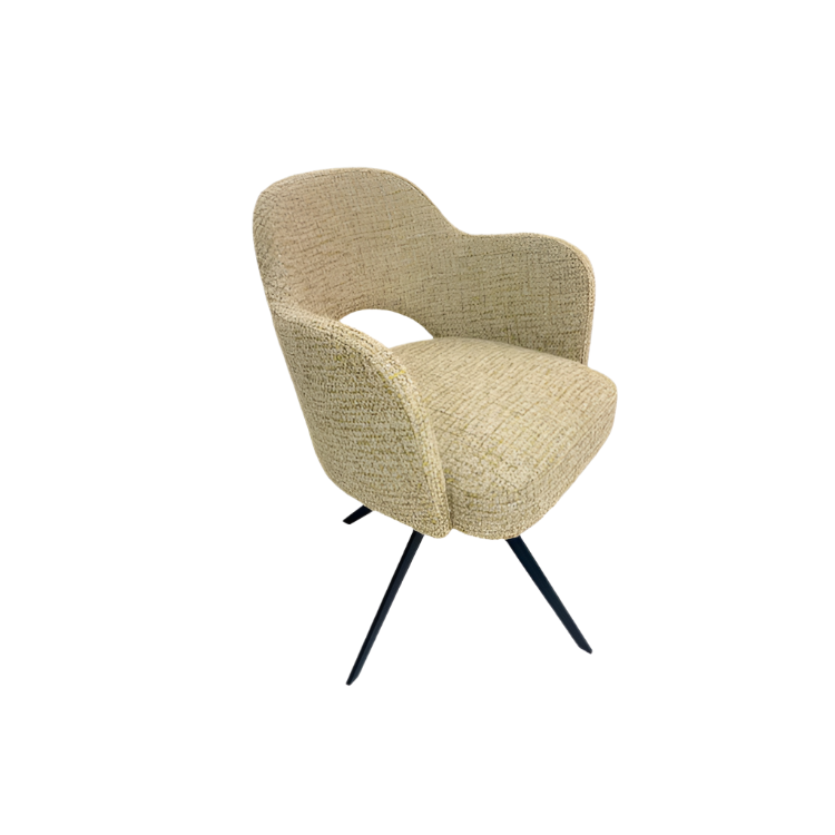 LONDON Chair | Elegant Accent Chair | Modern Lounge or Dining Seating | TheMADgroup